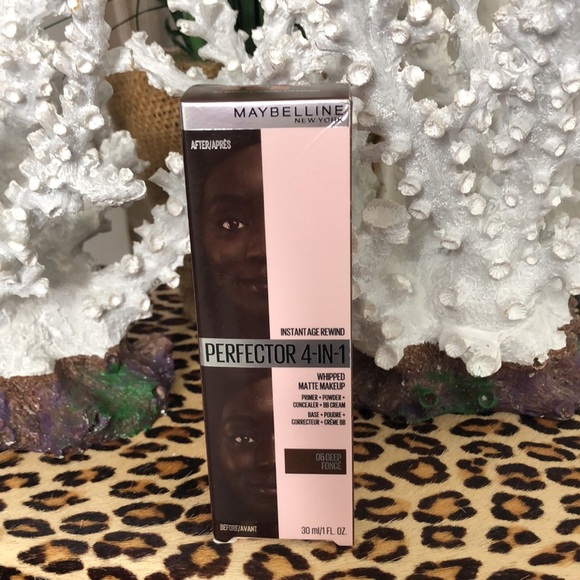 Maybelline Instant Age Rewind Perfector 4-in-1 Whipped Matte Makeup 05‎ Deep - Picture 1 of 5